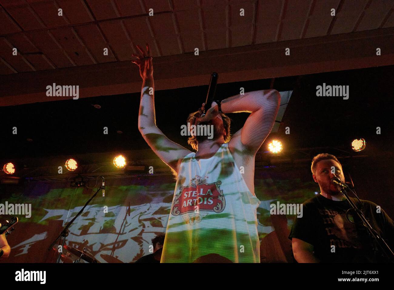 Stoke Prior, Royaume-Uni, 28 août 2022, élevé par Owls se produit le dernier jour au Beermageddon Heavy Metal Festival. Crédit : nouvelles en direct de will Tudor/Alamy Banque D'Images