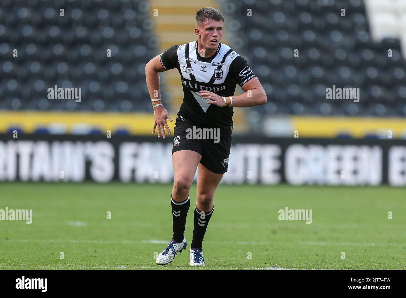 Hull, Royaume-Uni. 28th août 2022. Will Gardiner #42 de Hull FC pendant le match à, le 8/28/2022. Credit: SIPA USA/Alay Live News Banque D'Images