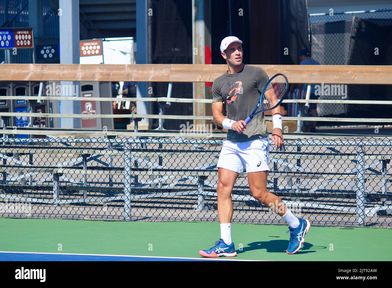 Borna Coric à la Banque nationale Open 2022 à Montréal, Québec. Banque D'Images