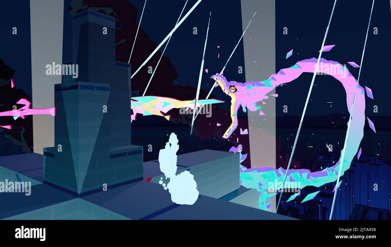 PROMARE: PUROMEA (2019), réalisé par HIROYUKI IMAISHI. Crédit: Studio Trigger / Xflag / Album Banque D'Images