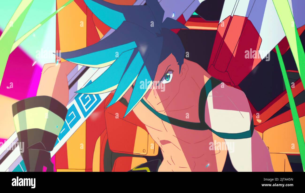 PROMARE: PUROMEA (2019), réalisé par HIROYUKI IMAISHI. Crédit: Studio Trigger / Xflag / Album Banque D'Images