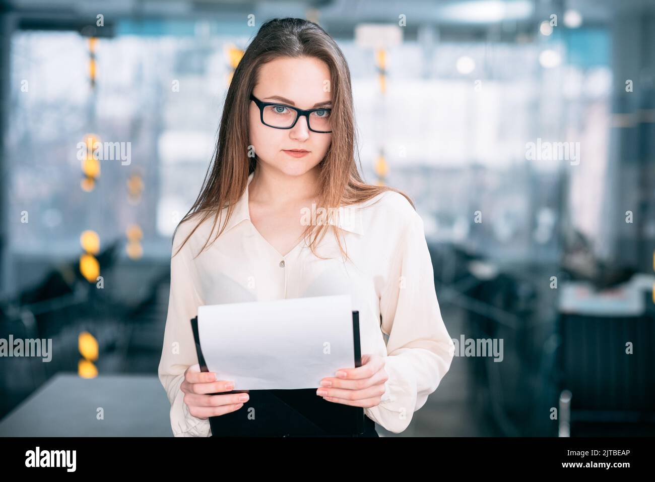directeur d'entreprise de l'espace de travail Banque D'Images