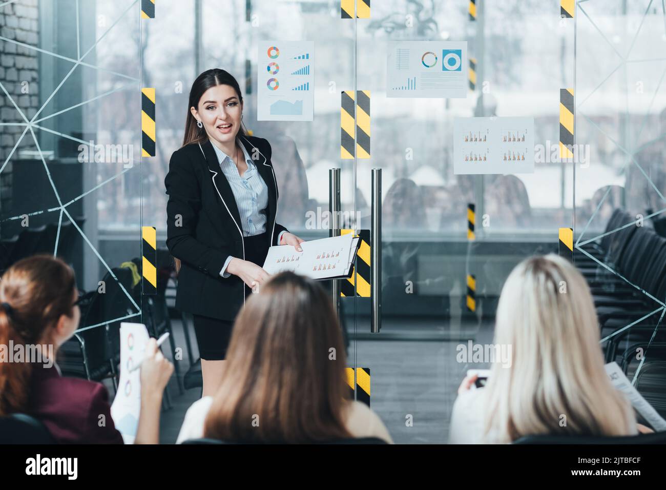 entreprise cours de formation avancée coach d'affaires Banque D'Images