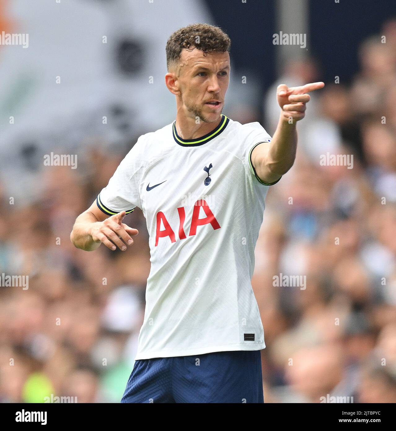 20 août 2022 - Tottenham Hotspur v Wolverhamoton Wanderers - Premier League - Tottenham Hotspur Stadium Ivan Perisic de Tottenham Hotspur pendant le match de Premier League contre Wolves. Image : Mark pain / Alamy Live News Banque D'Images