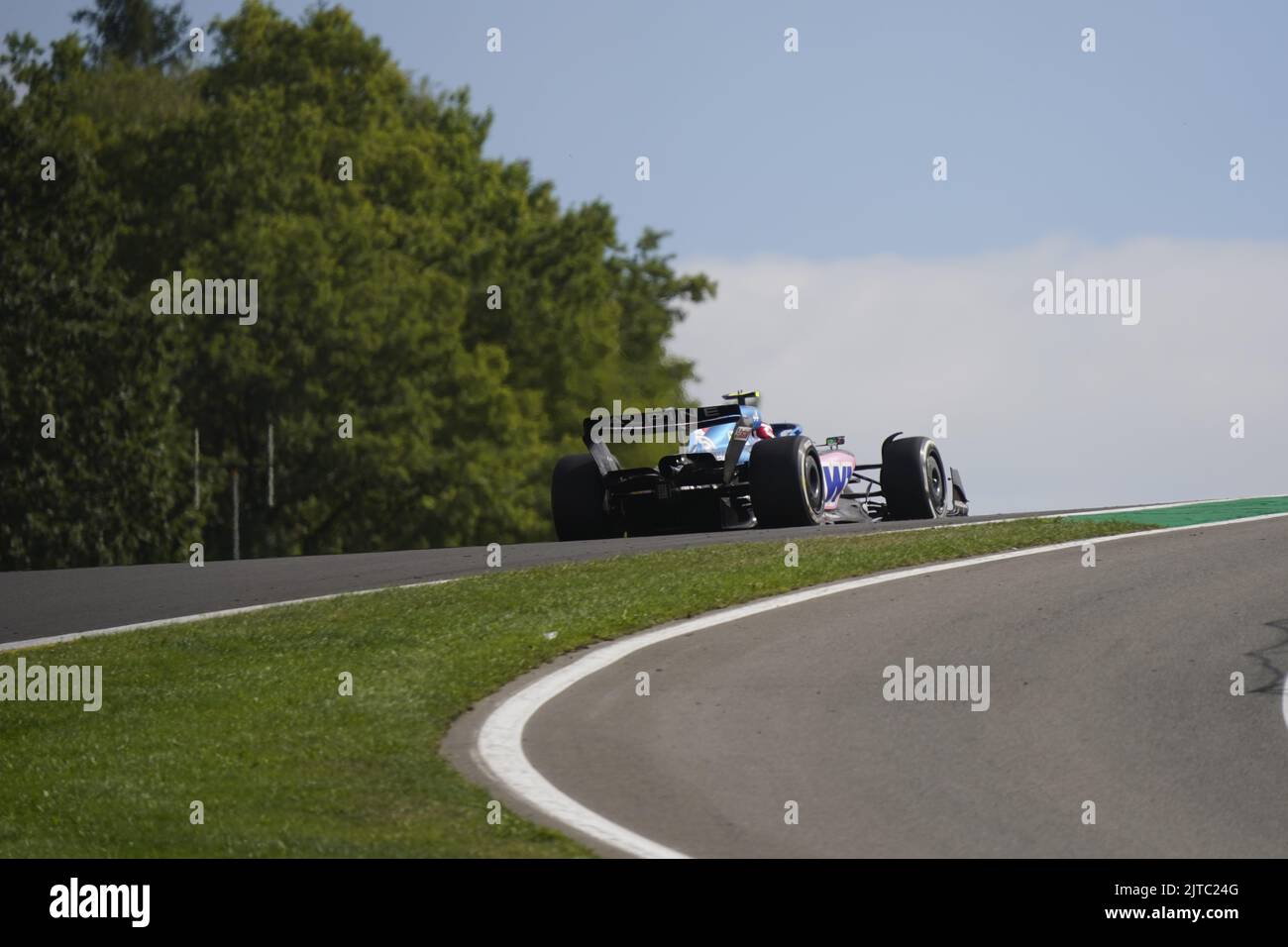 Esteban Ocon(FRA) Alpine A522 Banque D'Images