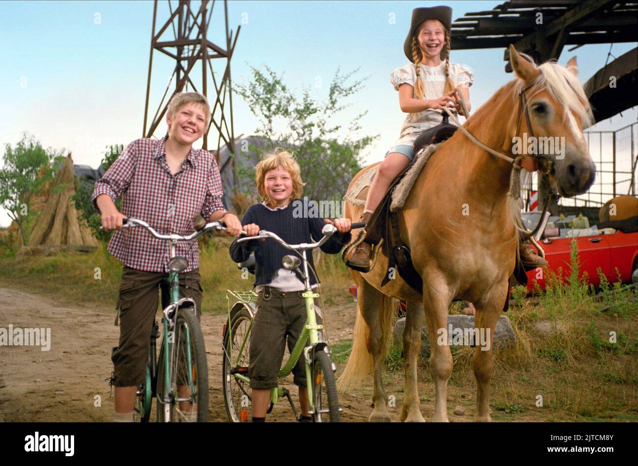 KONSTANTIN KAUCHER, KARL ALEXANDER SEIDEL, ZOE MANNHARDT, LES MAINS HORS DU MISSISSIPPI, 2007 Banque D'Images