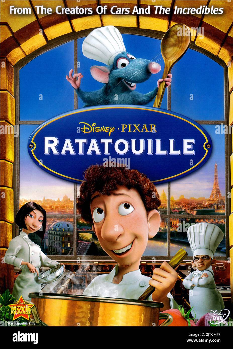 REMY, Colette, linguini, SKINNER POSTER, RATATOUILLE, 2007 Banque D'Images