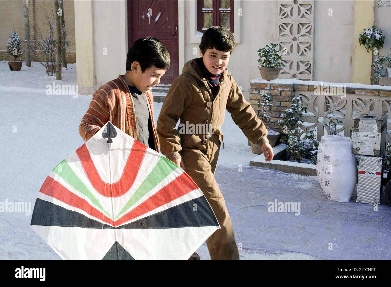 AHMAD KHAN MAHMIDZADA, ZEKERIA EBRAHIMI, The Kite Runner, 2007 Banque D'Images