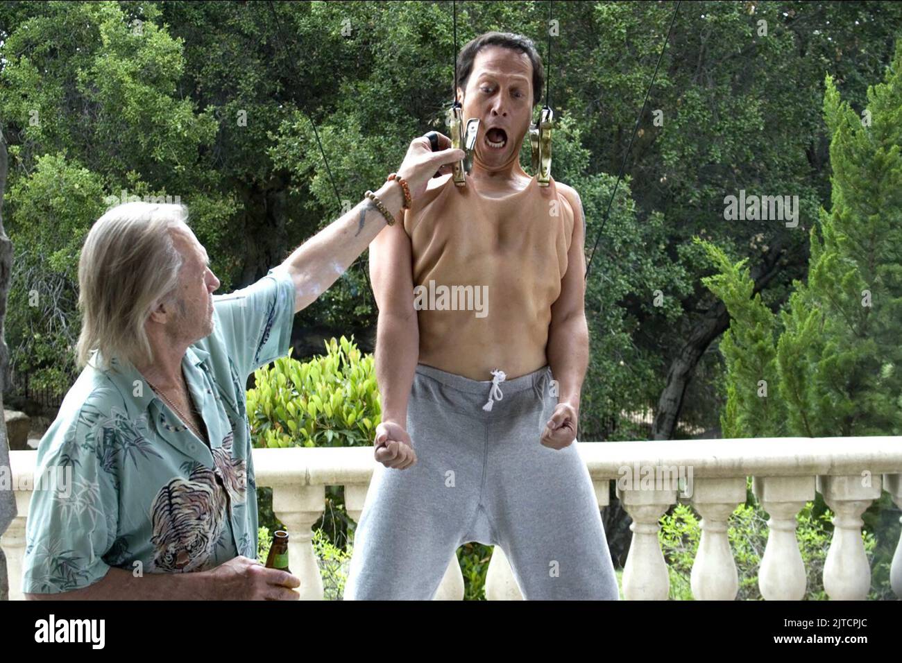 DAVID CARRADINE, Rob Schneider, BIG STAN, 2007 Banque D'Images