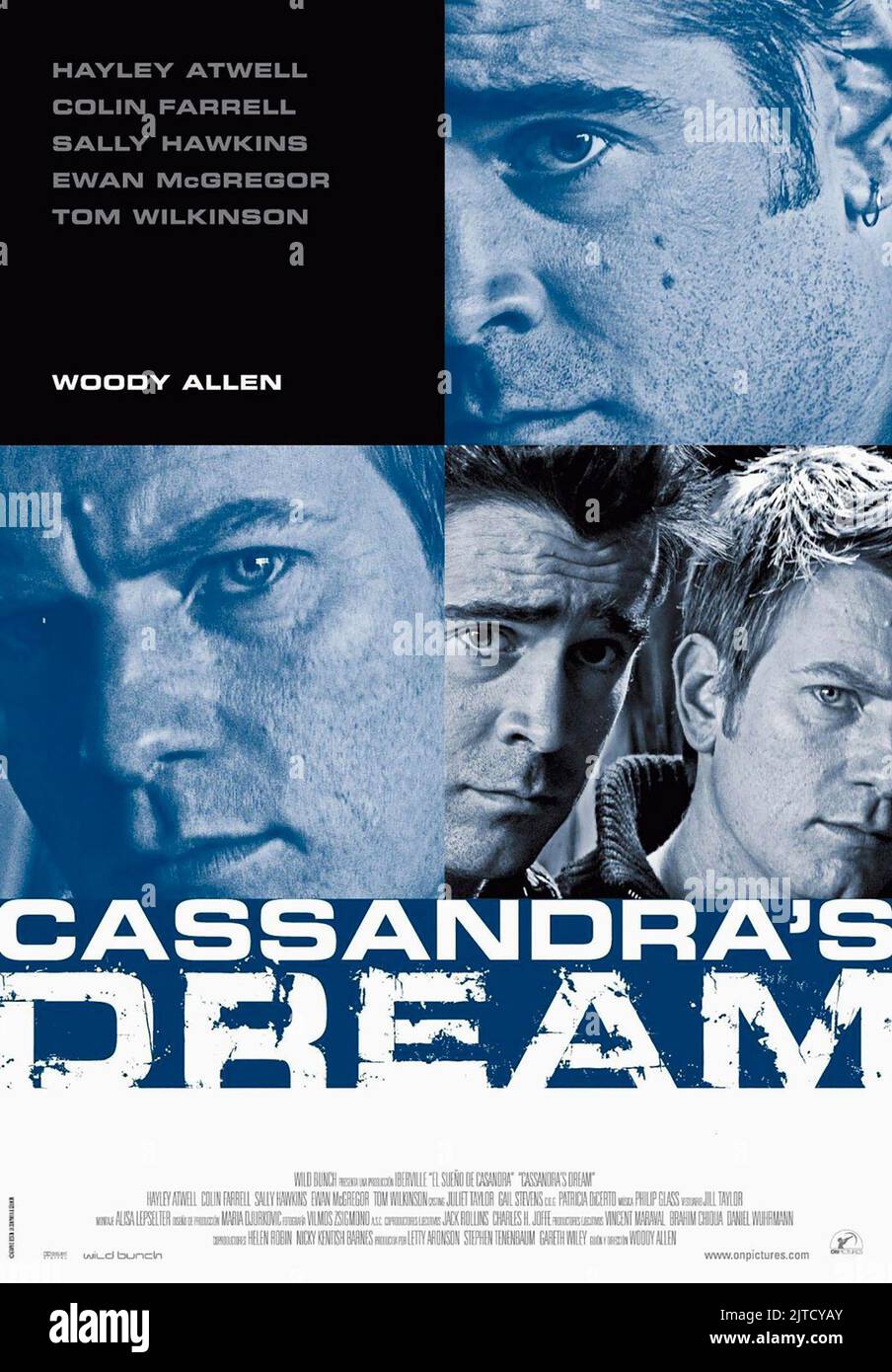 EWAN MCGREGOR, Colin Farrell affiche, CASSANDRA'S DREAM, 2007 Banque D'Images