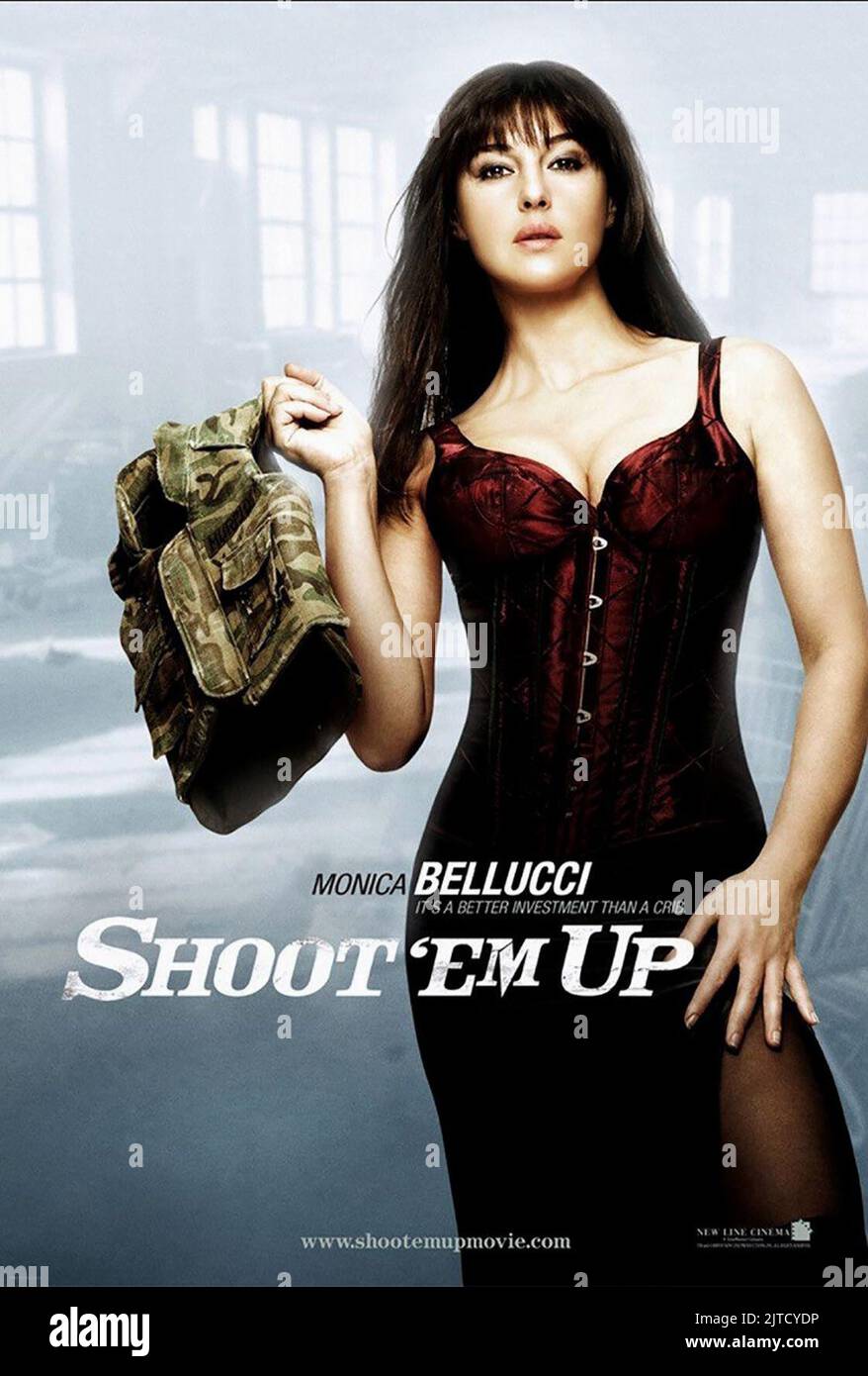 MONICA BELLUCCI AFFICHE, SHOOT 'EM UP, 2007 Banque D'Images