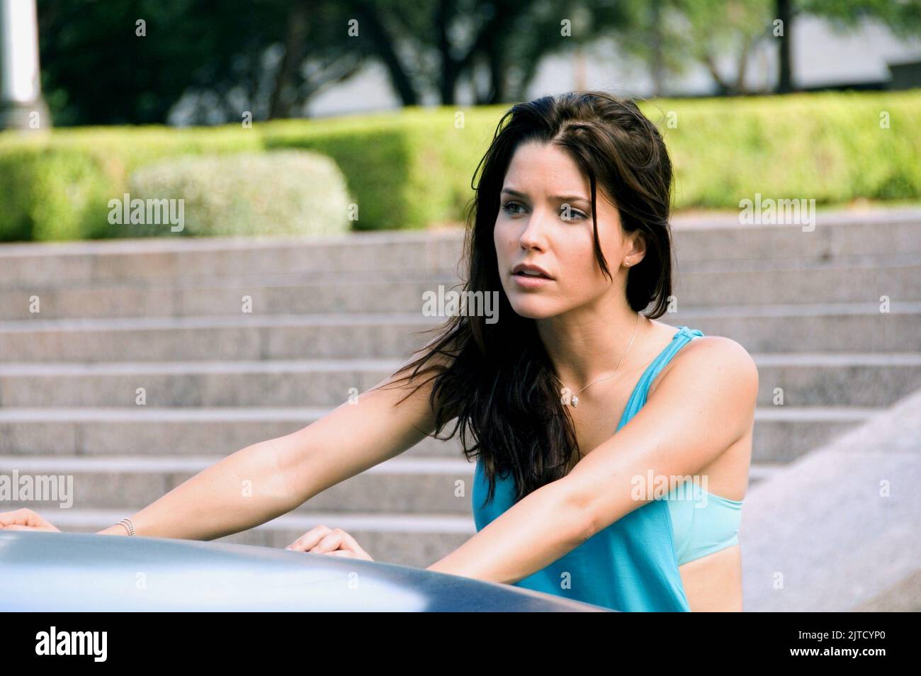 SOPHIA BUSH, l'HITCHER, 2007 Banque D'Images