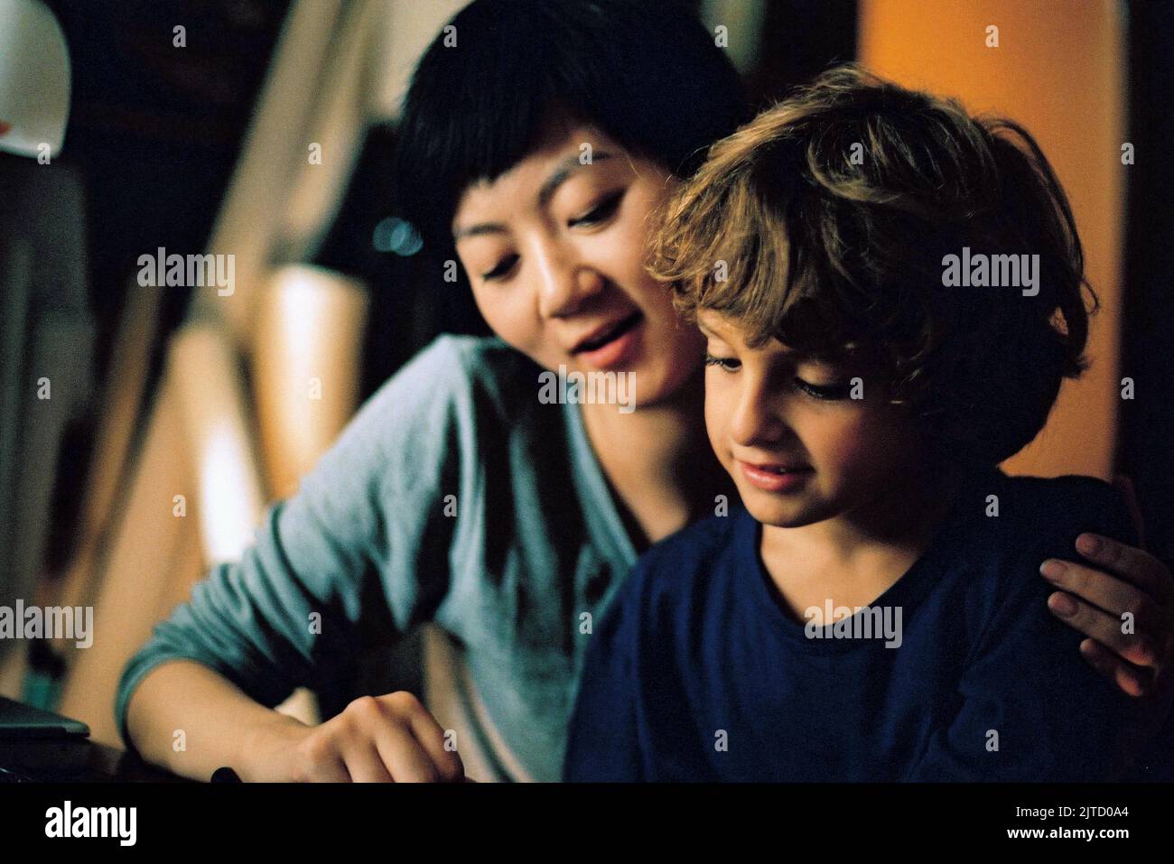 SIMON ITEANU, VOL DU BALLON ROUGE, 2007 Banque D'Images