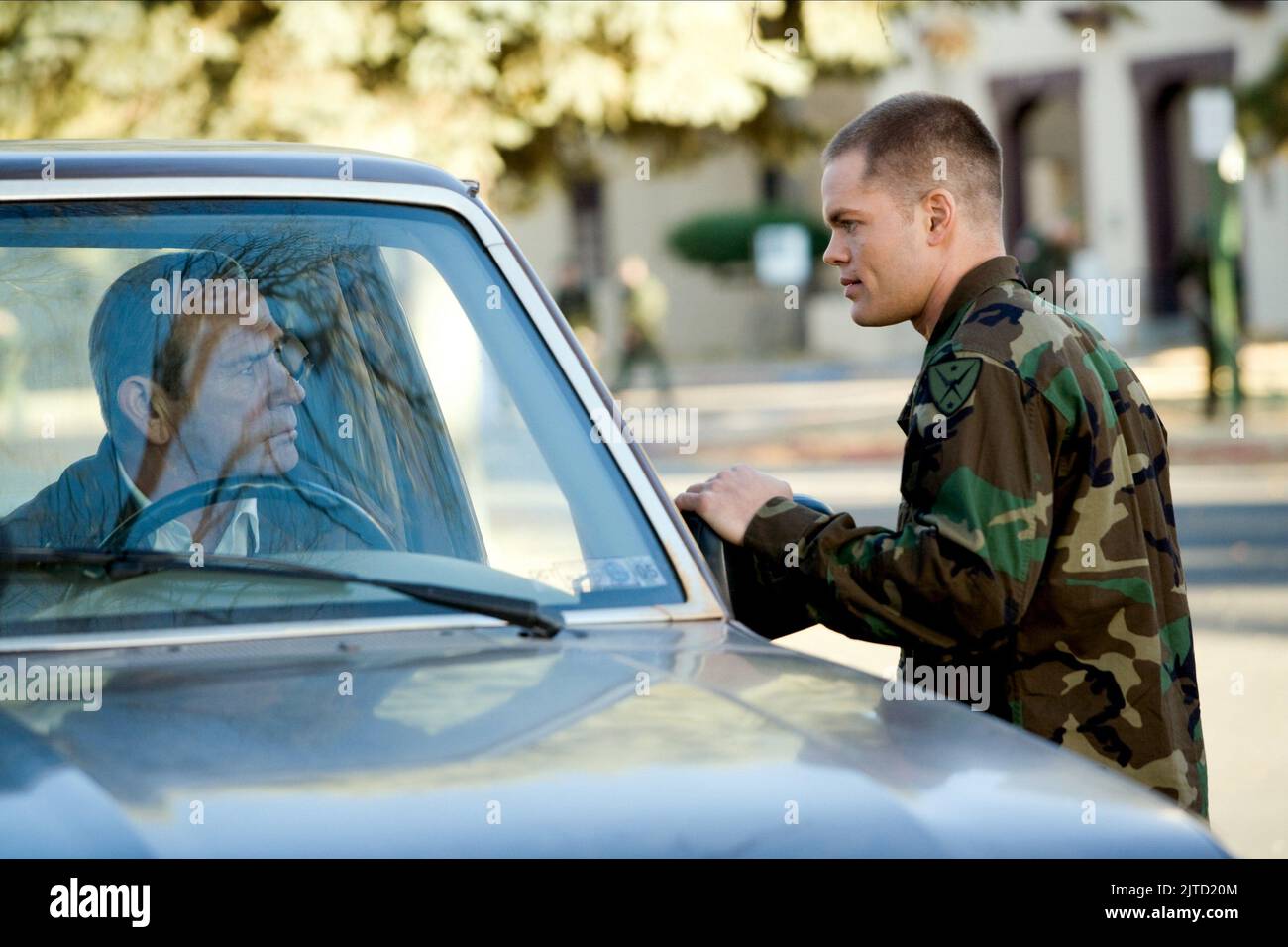 TOMMY LEE JONES, WES CHATHAM, DANS LA VALLÉE D'ÉLA, 2007 Banque D'Images