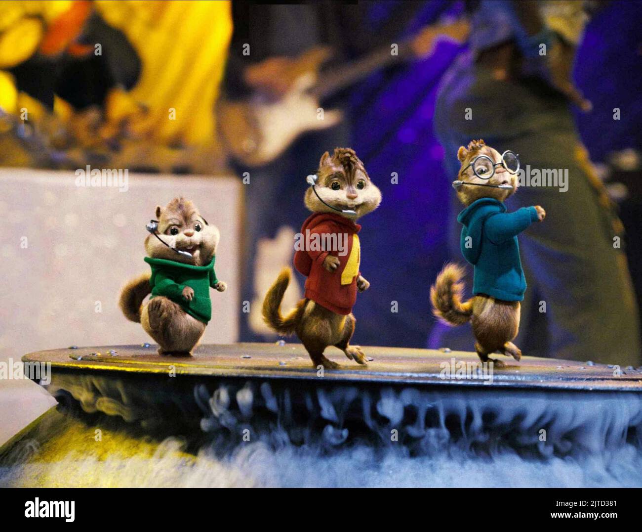 THEODORE,ALVIN,SIMON, Alvin et les Chipmunks, 2007 Banque D'Images