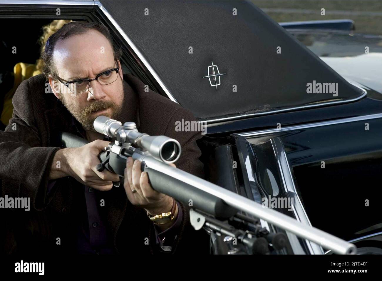 PAUL GIAMATTI, shoot 'em up, 2007 Banque D'Images