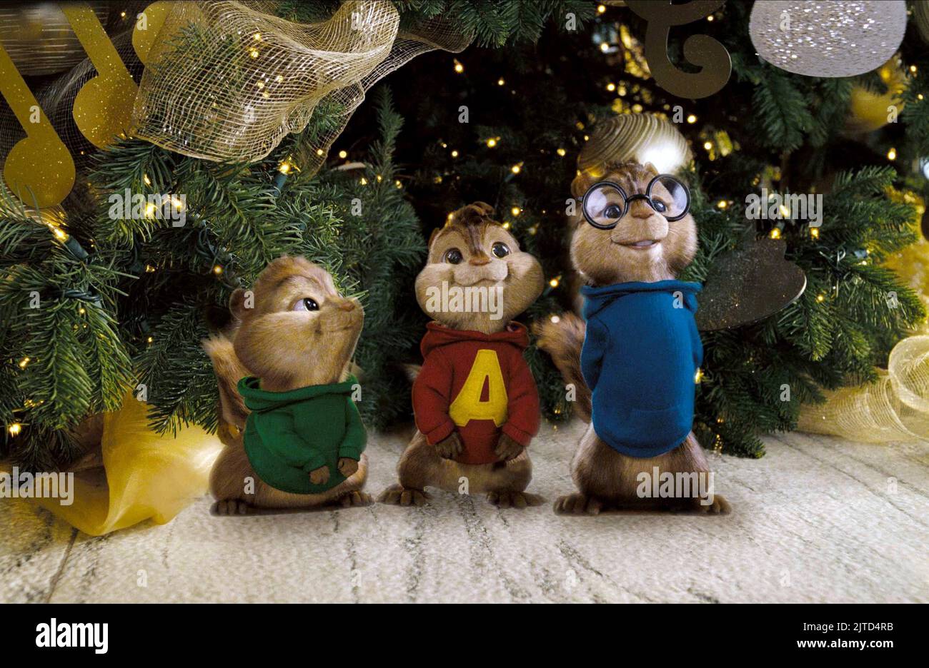 THEODORE,ALVIN,SIMON, Alvin et les Chipmunks, 2007 Banque D'Images