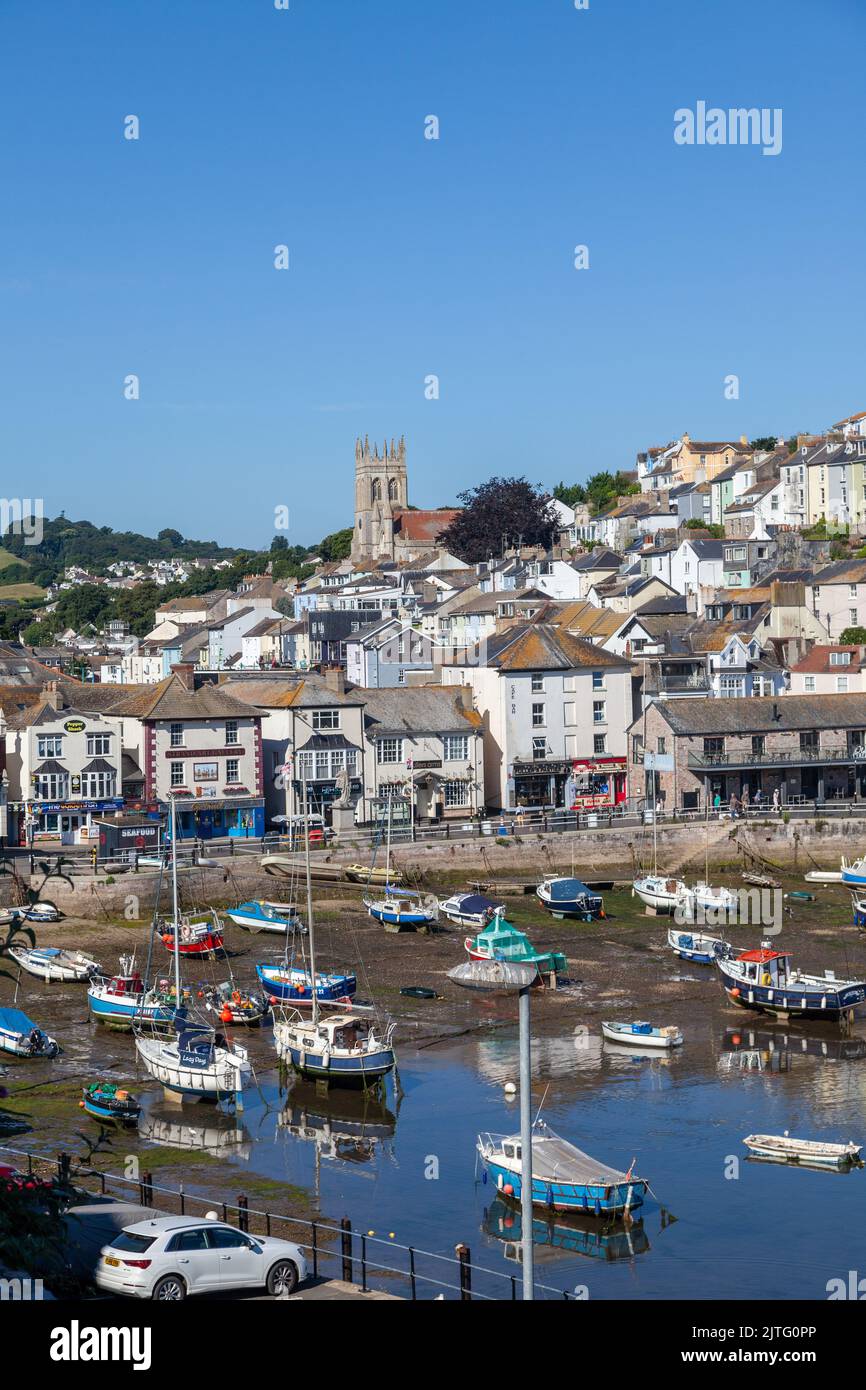 Port de Brixham à Devon. Banque D'Images