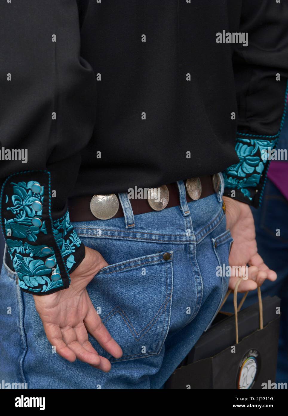 Ceinture concho Banque de photographies et d'images à haute résolution -  Alamy