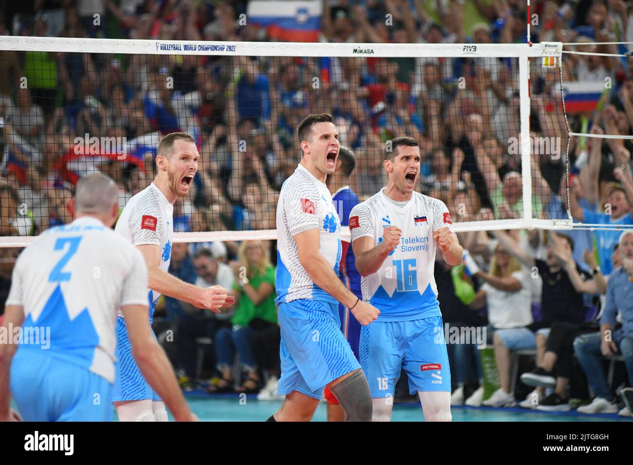 Volley ball gregor ropret Banque de photographies et d’images à haute
