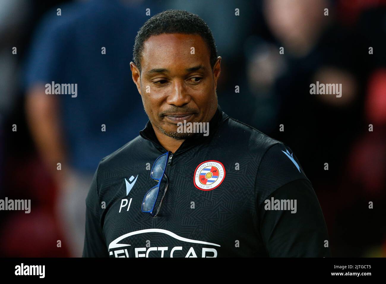 Paul Ince responsable de Reading pendant le match du championnat Sky Bet Sheffield United contre Reading à Bramall Lane, Sheffield, Royaume-Uni, 30th août 2022 Banque D'Images