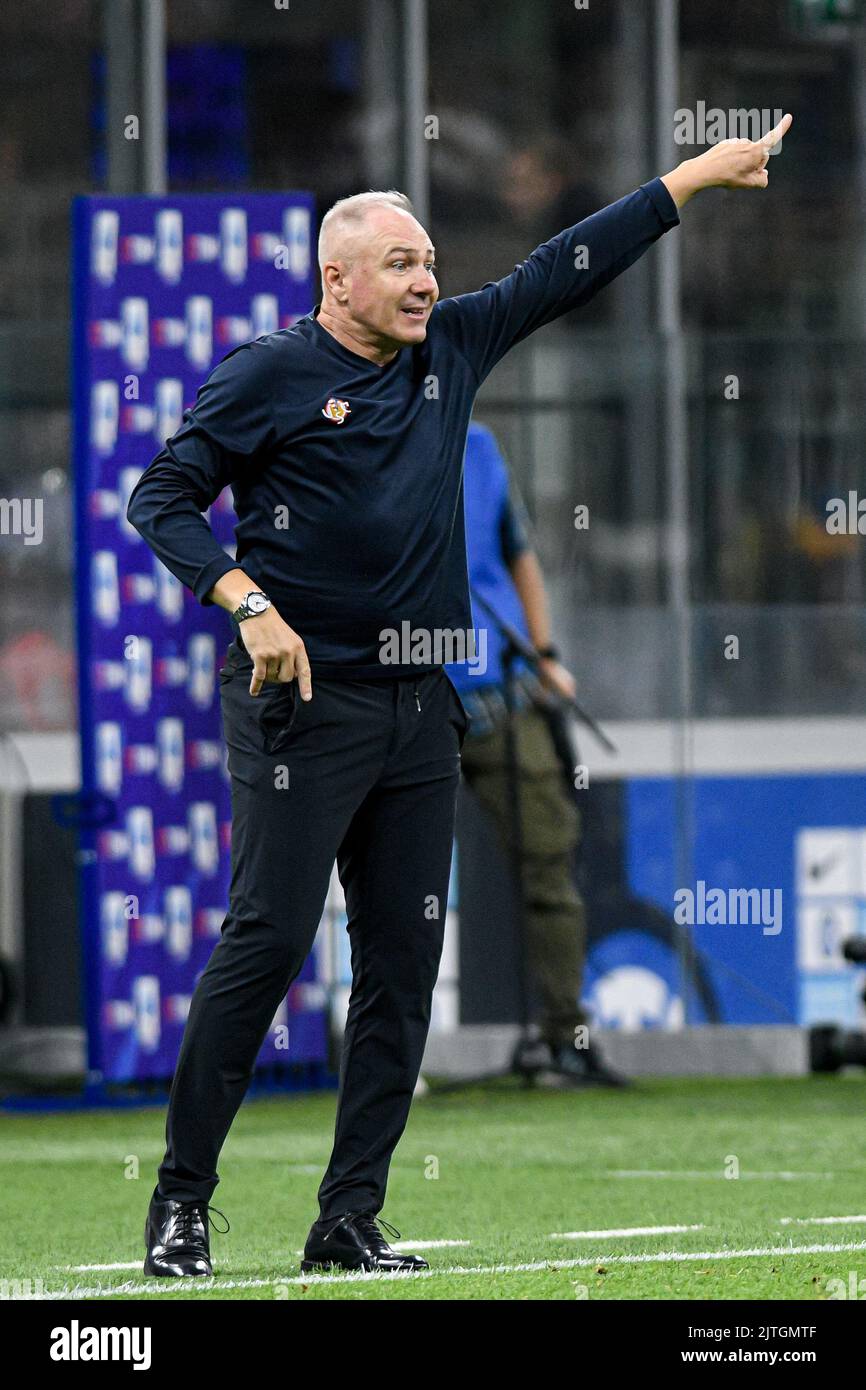 Massimiliano Alvini pendant la série italienne Un match de football FC Internazionale vs Cremonese au stade San Siro à Milan, Italie, le 30/08/22 Banque D'Images