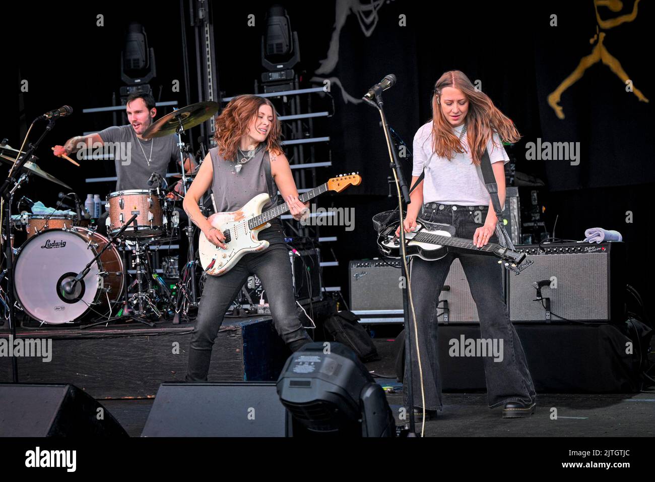 Larkin PoE, Edmonton Folk Music Festival, Edmonton Alberta, Canada Banque D'Images