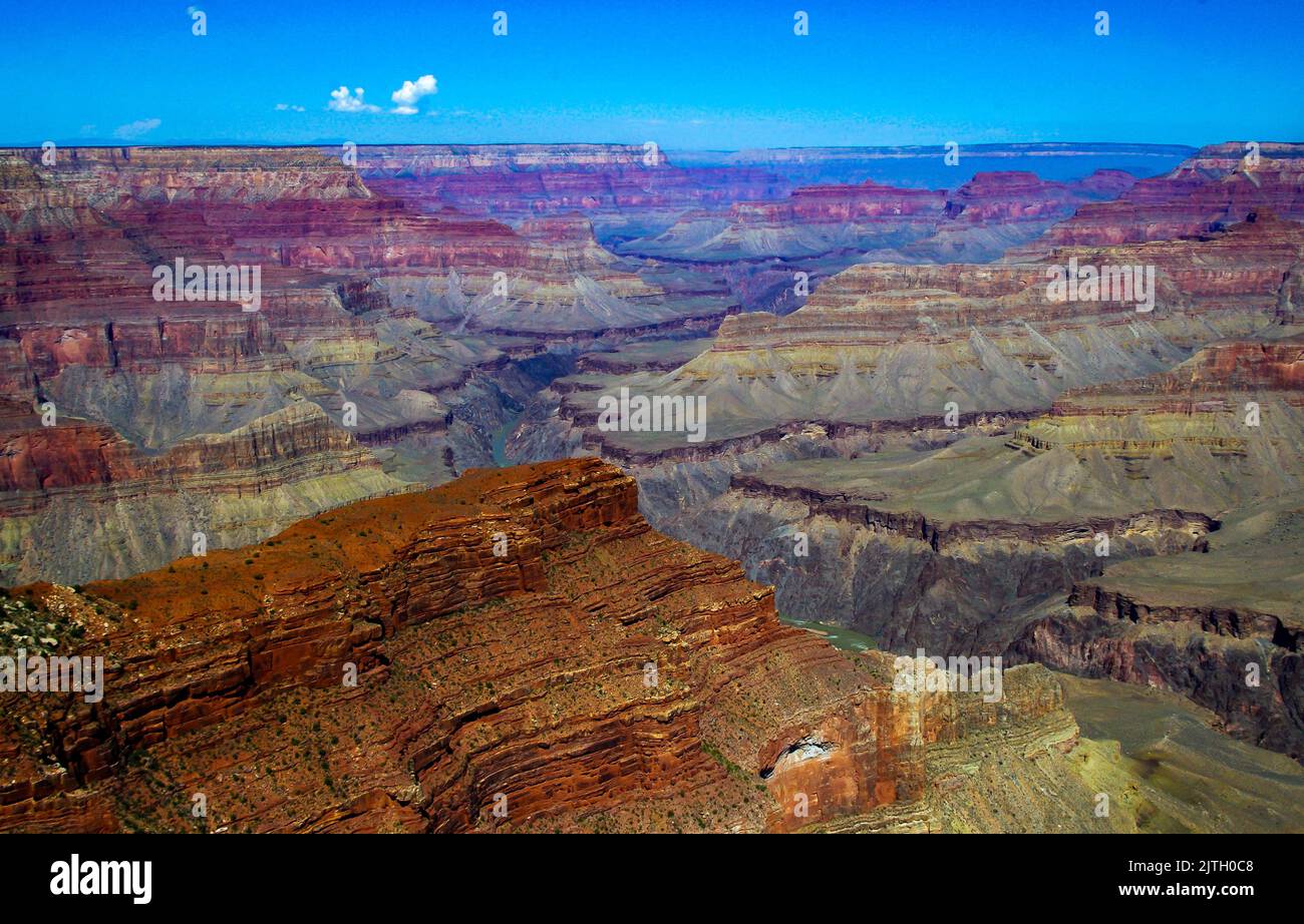 Le Parc National du Grand Canyon en Arizona Banque D'Images