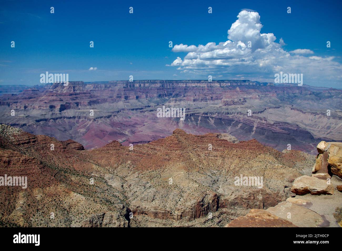 Le Parc National du Grand Canyon en Arizona Banque D'Images