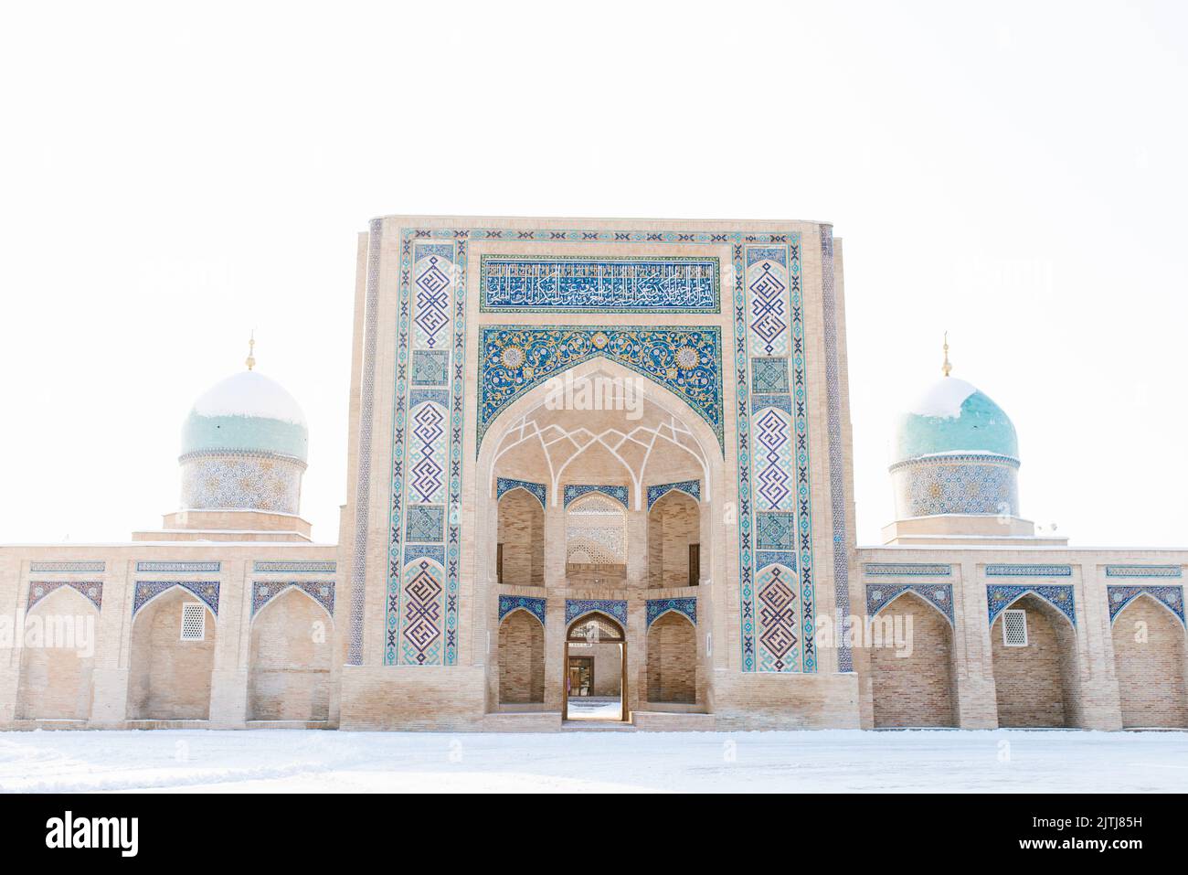 Tachkent, Ouzbékistan.Décembre 2020.Barak Khan Madrasa Banque D'Images