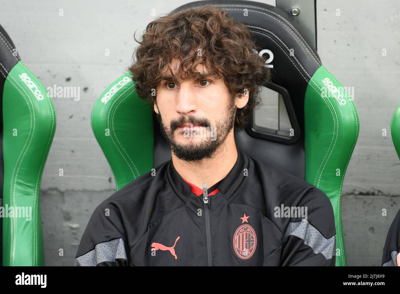 Stade de la MAPEI, Reggio Emilia, Italie, 30 août 2022, Portrait d'Adli pendant les États-Unis Sassuolo vs AC Milan - football italien série A match Banque D'Images