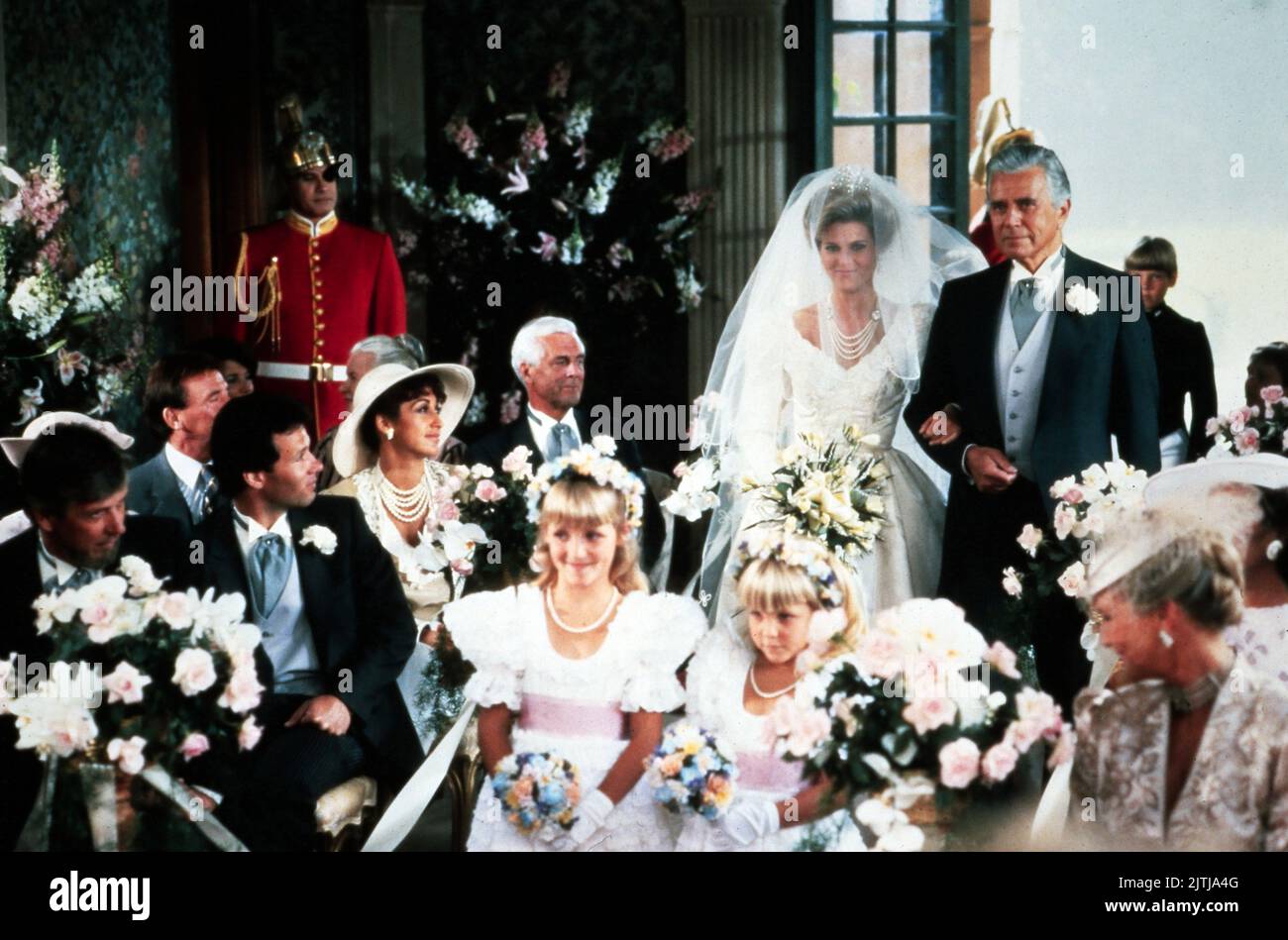 Dynasty, alias Der Denver Clan, Fernsehserie, USA 1981 - 1989, Darsteller: Catherine Oxenberg, John Forsythe Banque D'Images