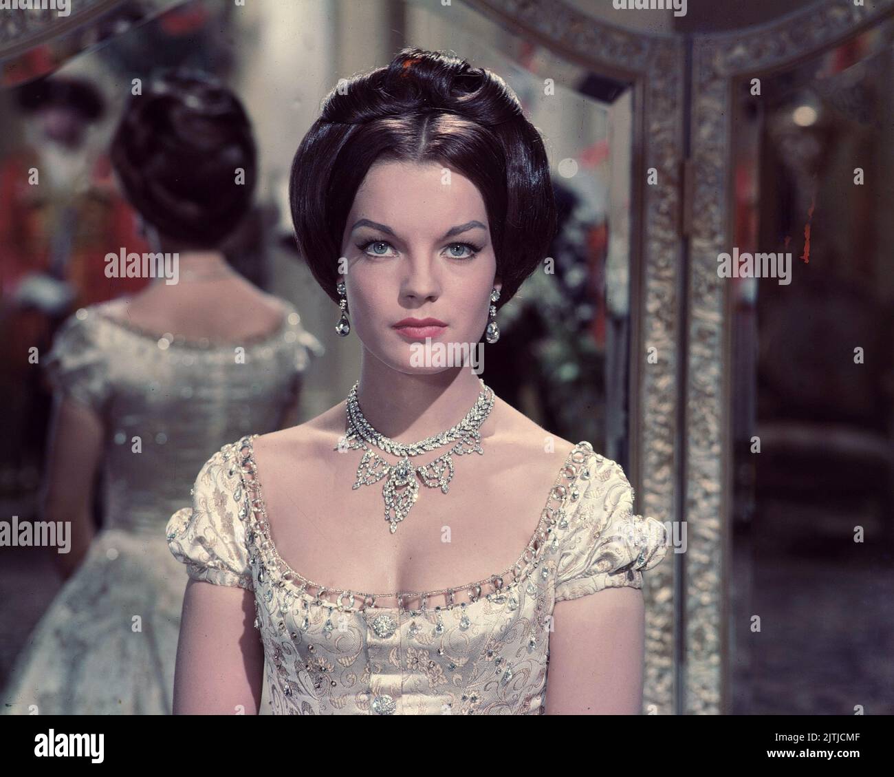 Katja, die ungekrönte Kaiserin (Katia), Frankreich 1959, Regie : Robert Siodmak Romy SCHNEIDER als Katia Banque D'Images
