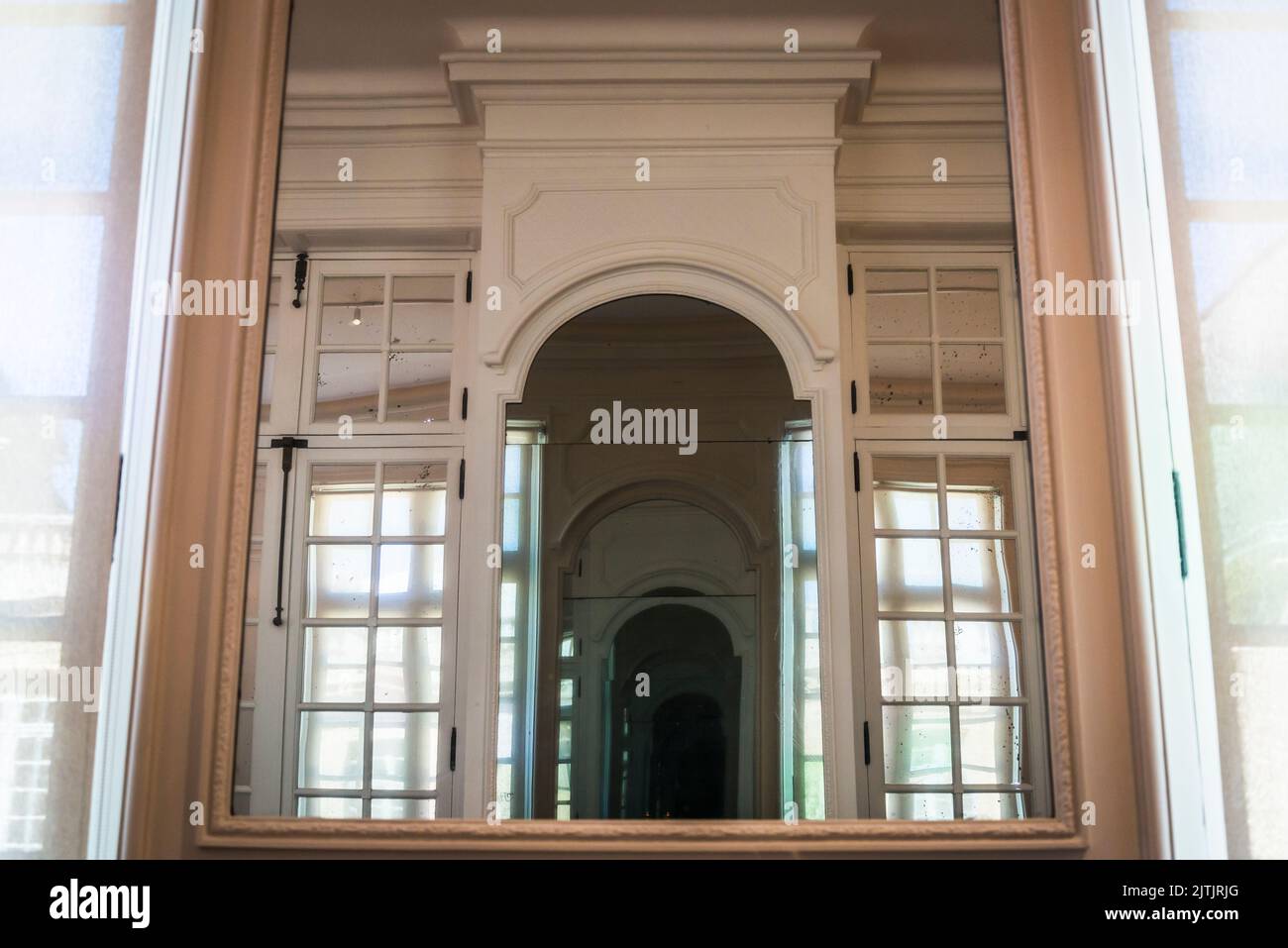 Salle Madame de Sévigne, Musée Carnavalet, musée dédié à l'histoire de la ville, situé dans le quartier du Marais, Paris, France Banque D'Images