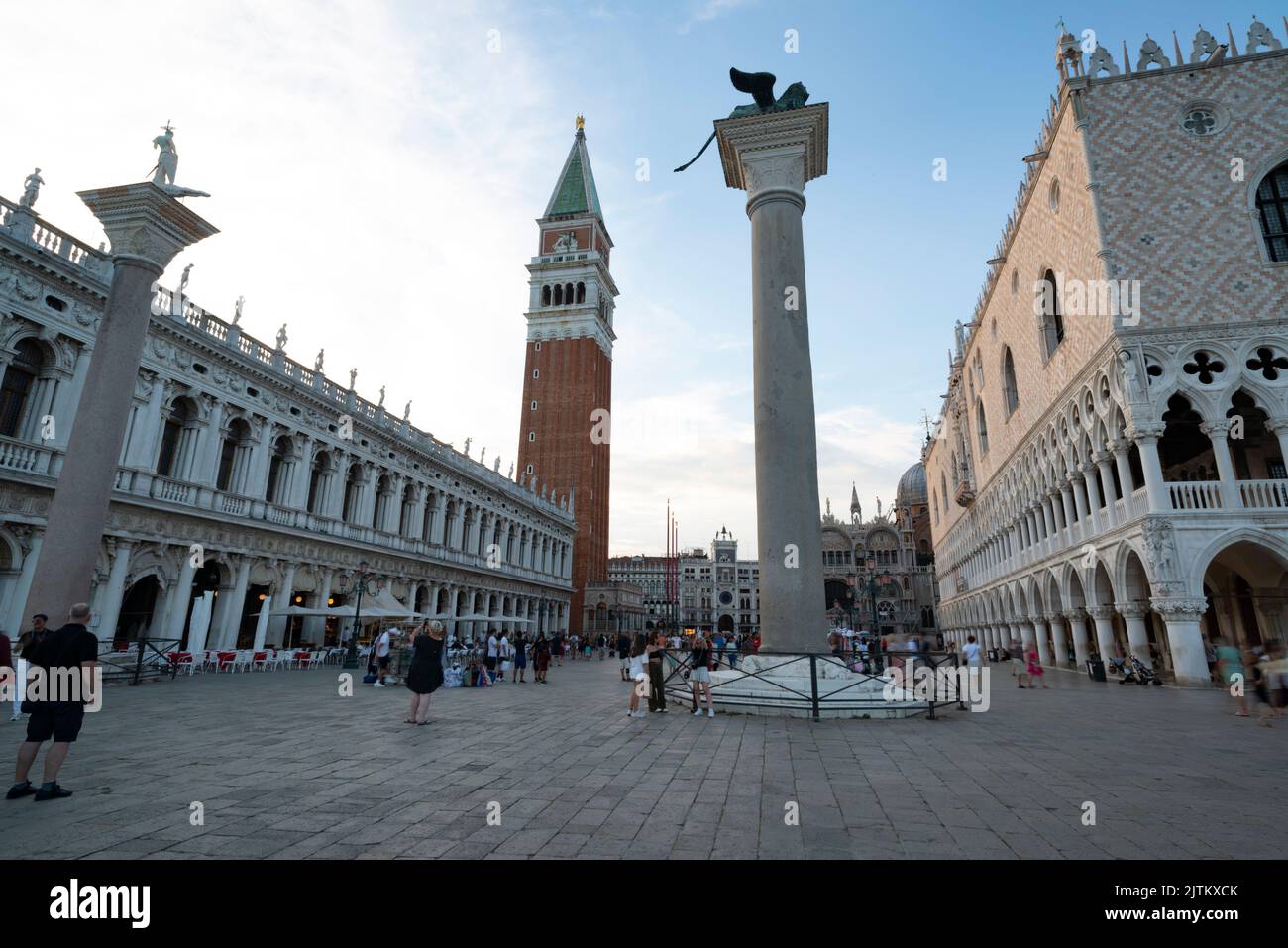 Place Saint-Marc à Venise, Italie. Banque D'Images