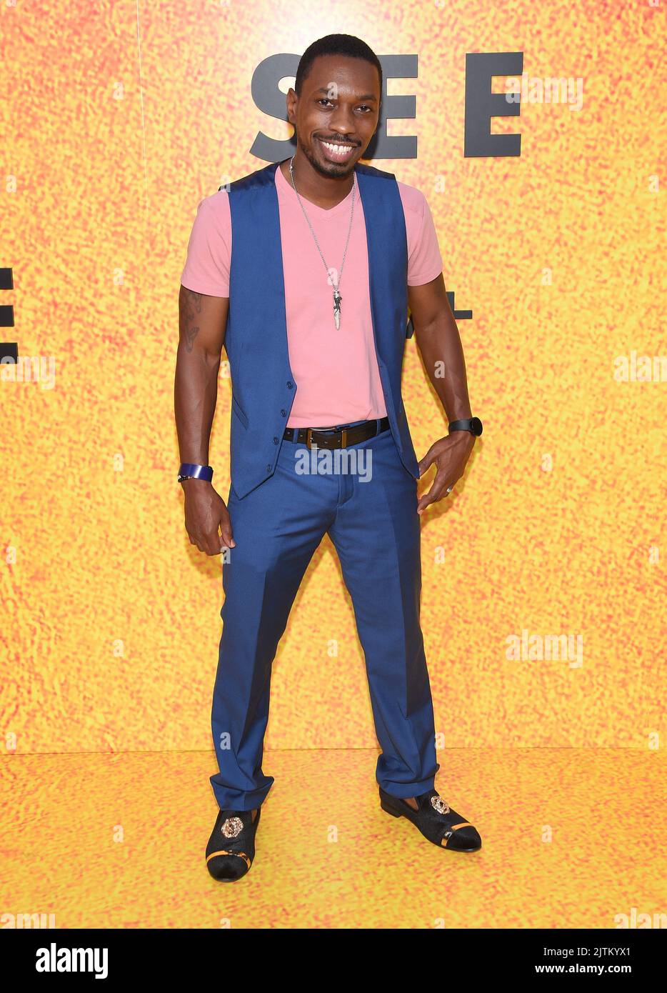 Melvin Jackson Jr. Arrivant à Apple TV+ 'See' saison 3 première au Directors Guild of America Theatre sur 23 août 2022 à West Hollywood, CA. © OConnor/AFF-USA.com Banque D'Images