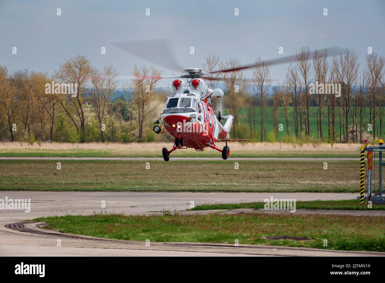 Le PZL W-3 Sokol un hélicoptère polyvalent de taille moyenne à deux moteurs Banque D'Images