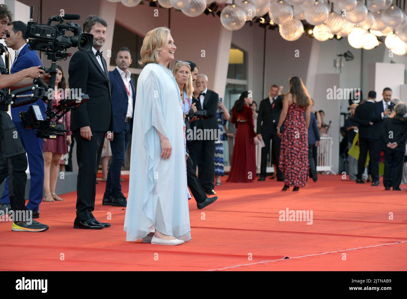 HILLARY CLINTON participe à l'ouverture du Festival du film de Venise 79th, la Mostra del Cinema di Venezia 2022, 31 août, Venise. FAMA © Fausto Marci Banque D'Images