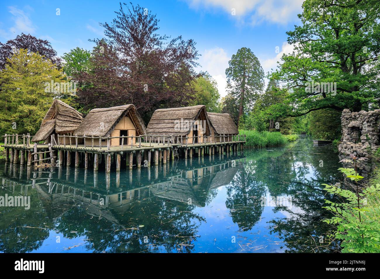 Célèbre parc bally à Schoenenwerd, suisse Banque D'Images