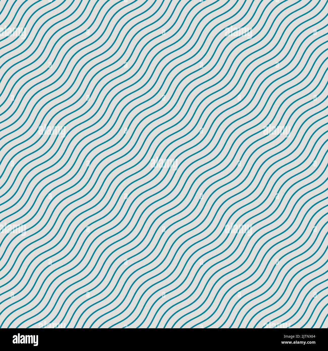 Motif vagues bleu et blanc sans couture. Arrière-plan des ondes diagonales linéaires. Décoration géométrique abstraite. Texture de mer ou d'océan. Illustration vectorielle à plat Banque D'Images