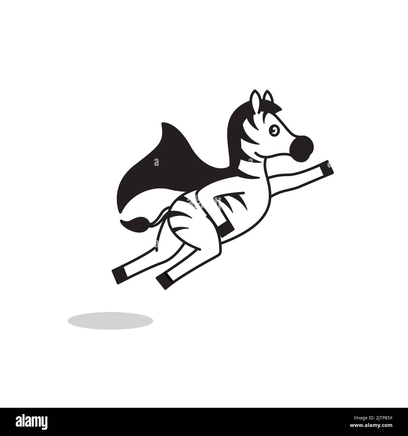 Illustration z?�bre rigolo colorier Banque de photographies et d�??images ?� haute r?�solution - Alamy