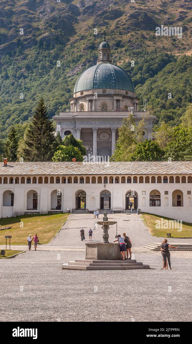 Santuario di Oropa, Biella Banque D'Images