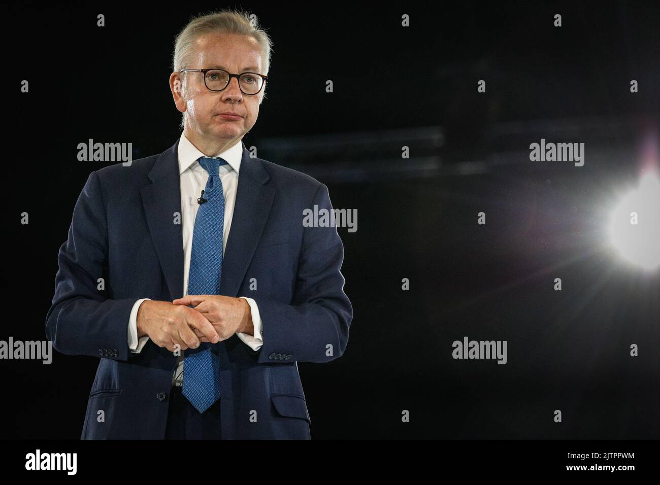 londres-royaume-uni-31st-ao-t-2022-michael-gove-d-put-soutient