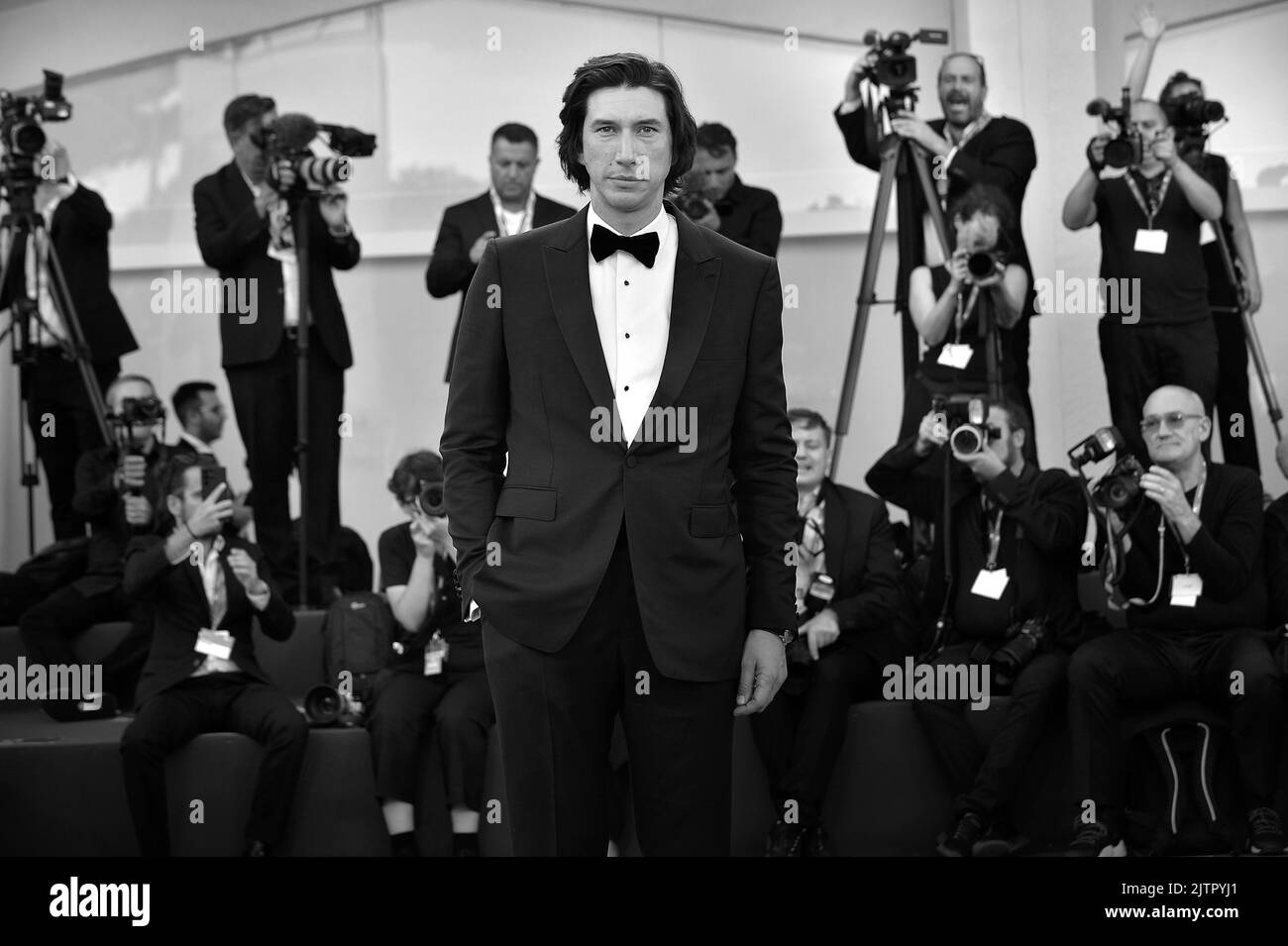Venise, Italie, 31/08/2022, acteur américain Adam Driver au Festival