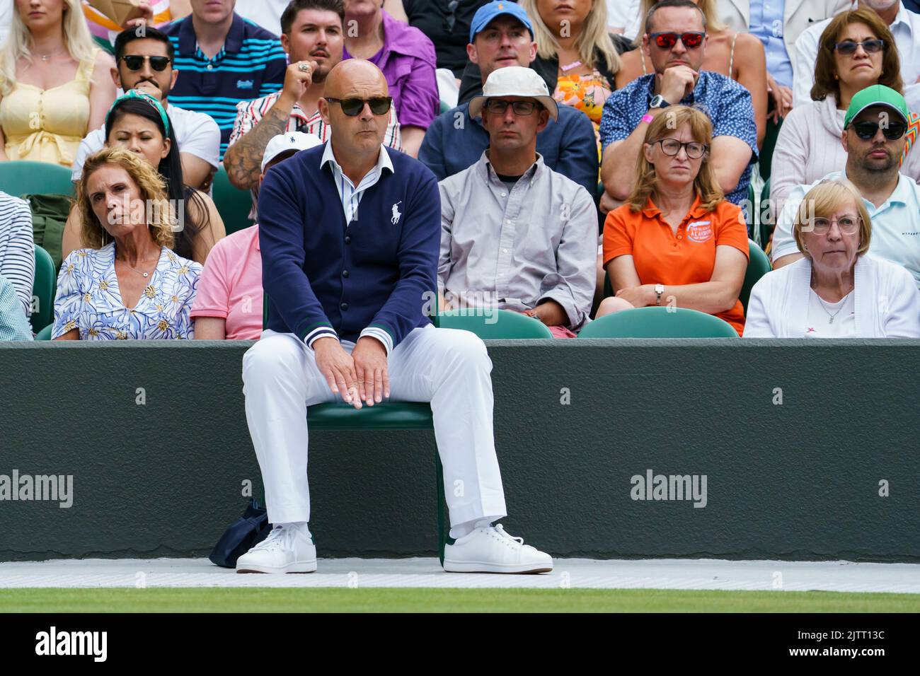 Line Judge à Wimbledon 2022 Banque D'Images