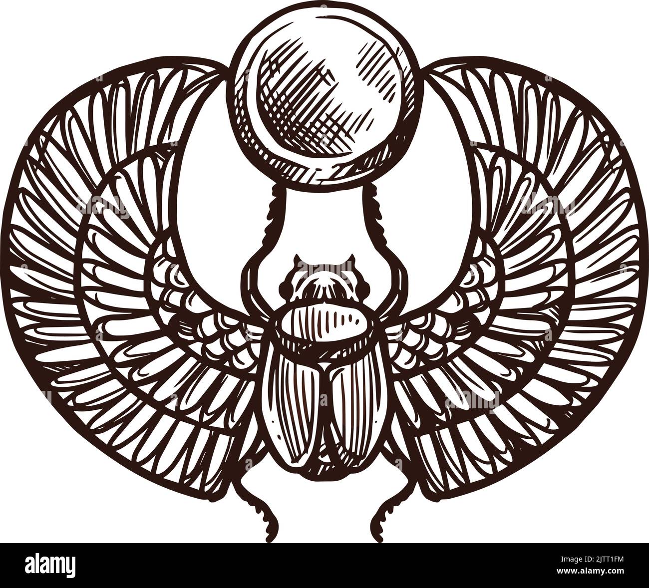 Lot De 5 Scarabées égyptiens Anciens - Amulette Khepri Avec Hiéroglyphes, Artéfact Pharaonique