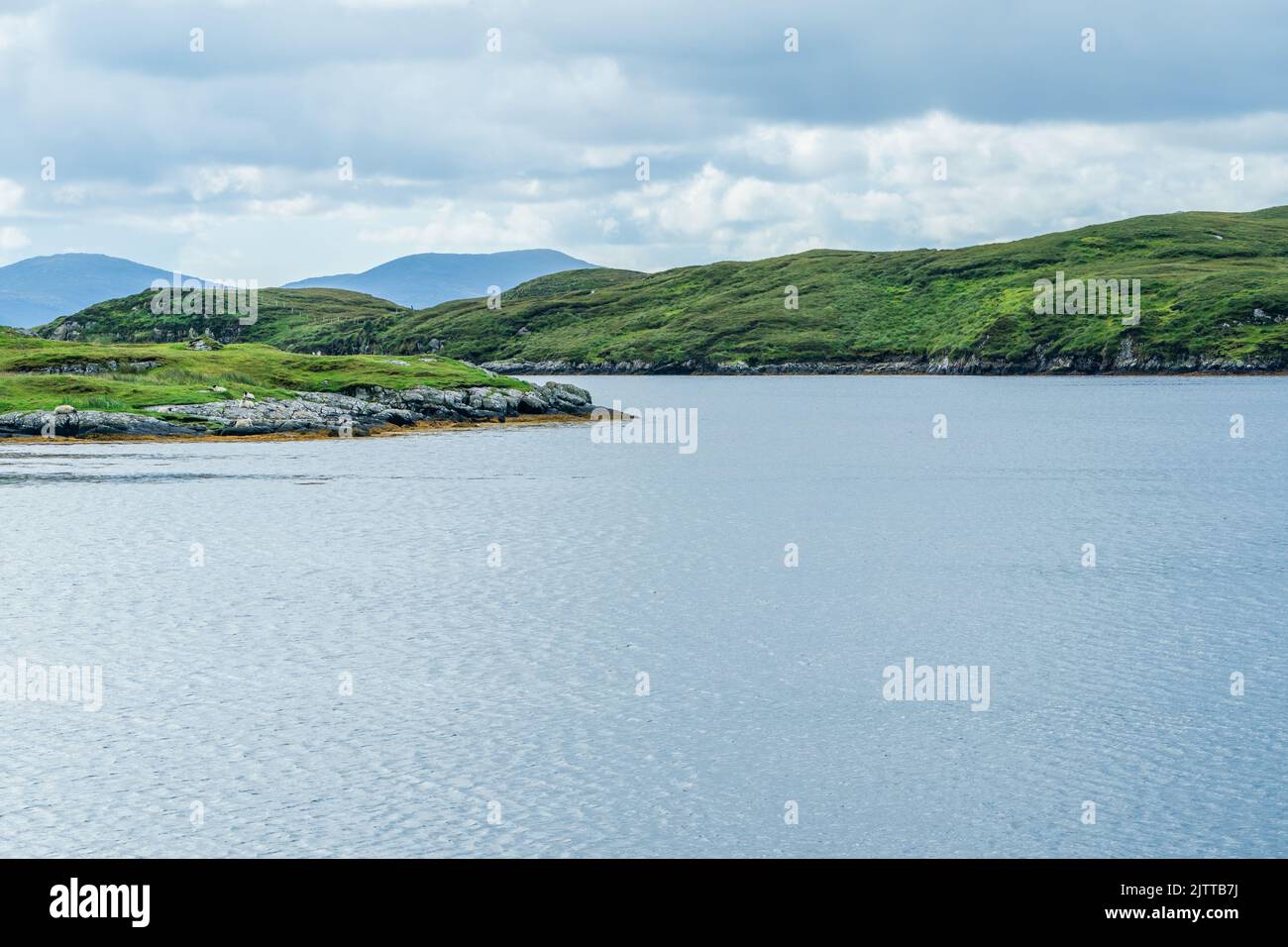 Isle of Lewis et Harris Landscape, Écosse, Royaume-Uni Banque D'Images