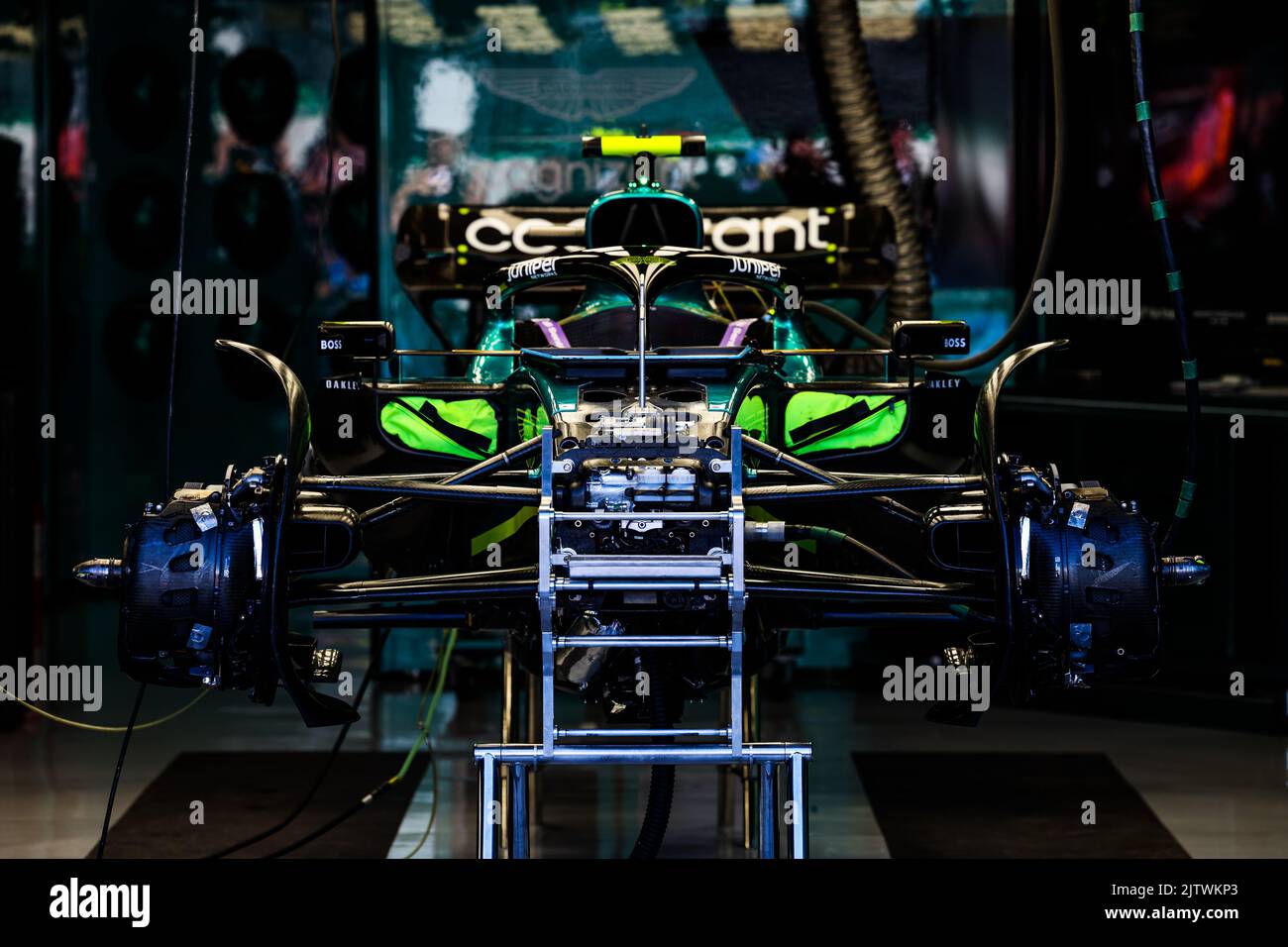 Aston Martin F1 Team AMR22 D tail M canique Lors Du Grand Prix De aston-martin-f1-team-amr22-d-tail-m-canique-lors-du-grand-prix-de
