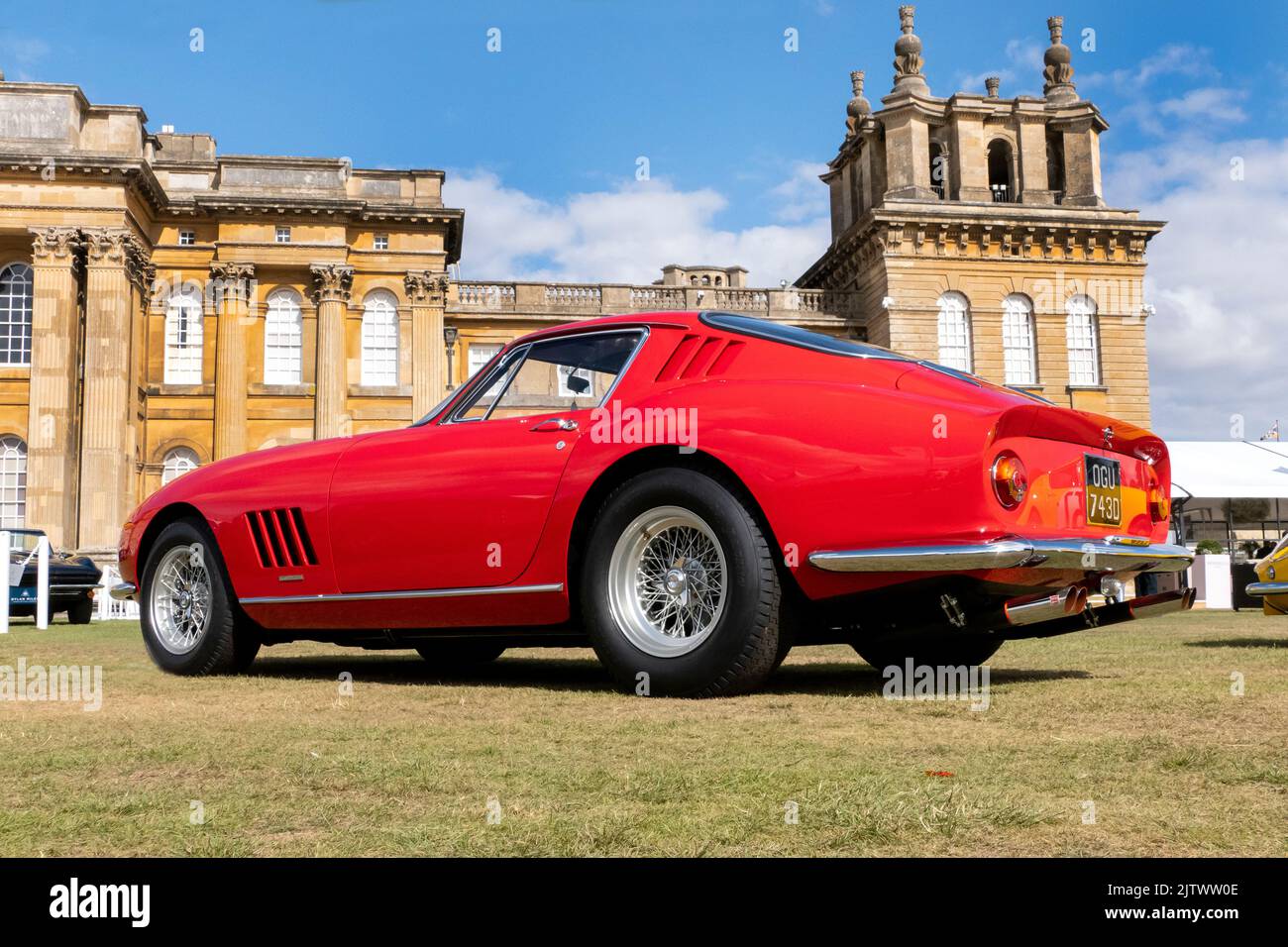 1966 Ferrari 275 GTB/C au salon Prive Concours au Blenheim Palace Oxfordshire Royaume-Uni Banque D'Images