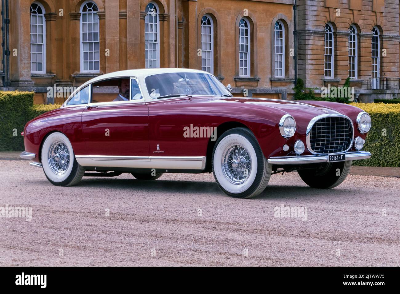 1953 Ferrari 250 Europa au salon Prive Concours au Blenheim Palace Oxfordshire Royaume-Uni Banque D'Images